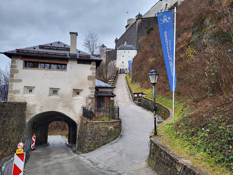 Fortress Hohensalzburg entrance