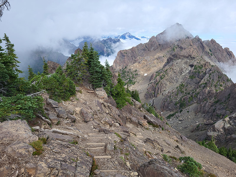 Summit at Mount Ellinor