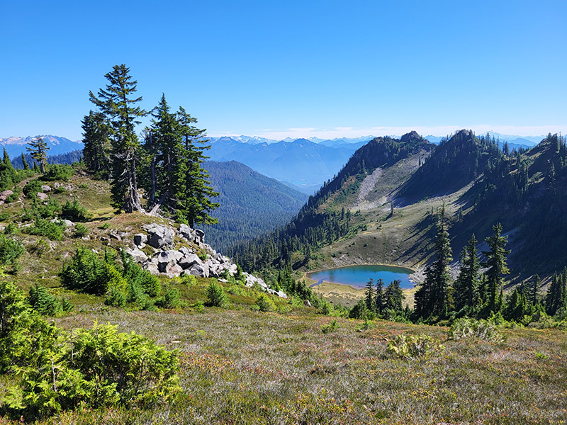 Pocket Lake at Park Butte