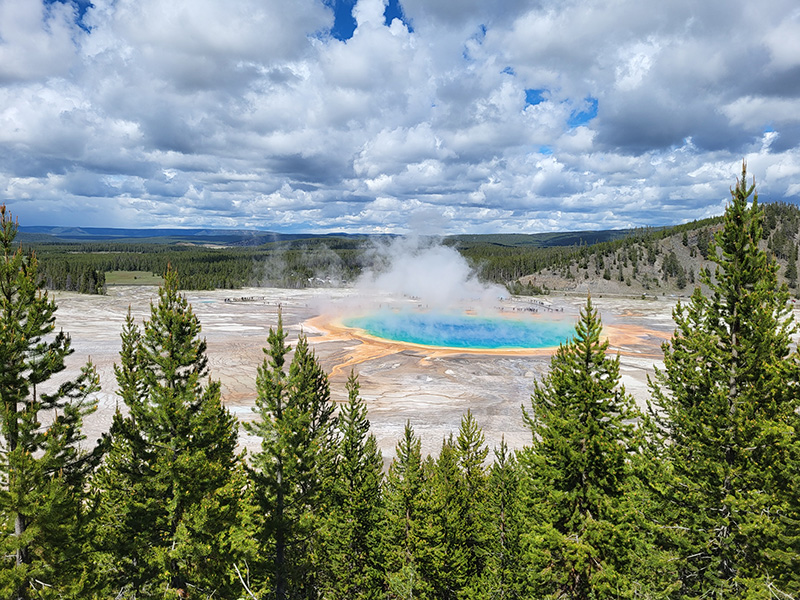 The Grand Prismatic Spring